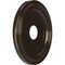 Ekena Millwork Traditional PVC Medallion (Canopies up to 9 1/2"), 16"OD x 3 1/2"ID x 1 3/8"P, Metallic Rustic Mist CMP16TRERU - alternate 5